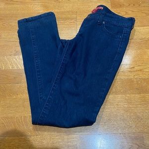 Dark wash skinny jeans size 8